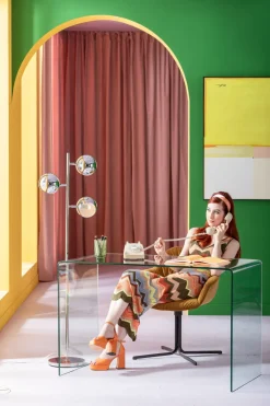 KARE Schreibtisch Clear Club 125x60cm