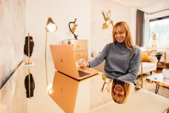 KARE Schreibtisch Luxury Pearl 140x60cm