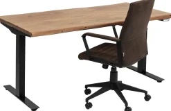 KARE Schreibtisch Office Harmony Schwarz 160x80