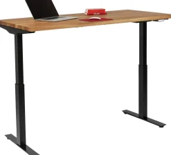 KARE Schreibtisch Office Jackie Eiche Schwarz 160x80