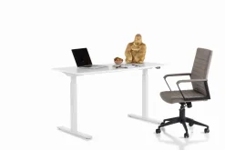 KARE Schreibtisch Office Smart Weiß Weiß 140x70