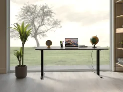 KARE Schreibtisch Office Smart Schwarz Schwarz 140x70