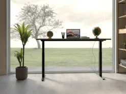 KARE Schreibtisch Office Smart Schwarz Schwarz 140x70