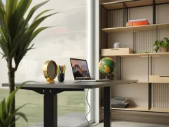 KARE Schreibtisch Office Smart Schwarz Schwarz 140x70