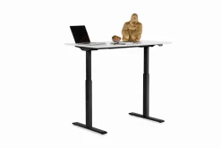 KARE Schreibtisch Office Smart Schwarz Weiß 140x70cm