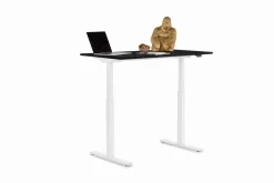 KARE Schreibtisch Office Smart Weiß Schwarz 120x70