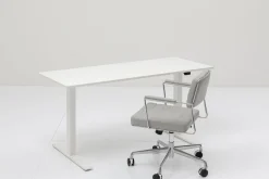 KARE Schreibtisch Office Smart Weiß Weiß 120x60