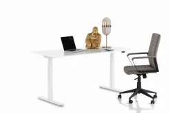 KARE Schreibtisch Office Smart Weiß Weiß 160x80