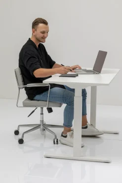 KARE Schreibtisch Office Smart Weiß Weiß 160x80