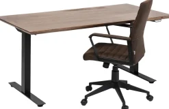 KARE Schreibtisch Office Symphony Dunkel Schwarz 160x80