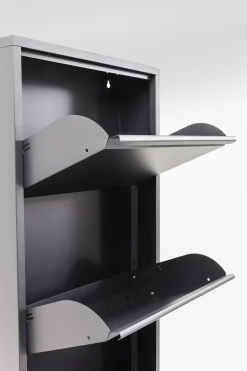 KARE Schuhkipper Caruso 5-er Anthrazit