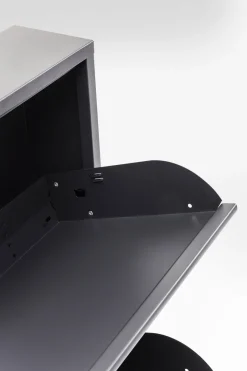 KARE Schuhkipper Caruso 3-er Anthrazit