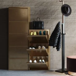 KARE Schuhkipper Caruso 3-er Bronze