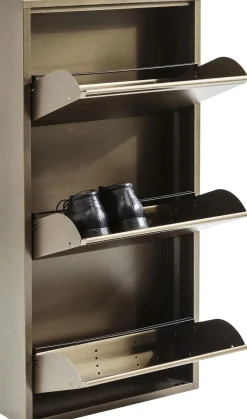 KARE Schuhkipper Caruso 3-er Bronze