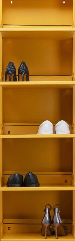 KARE Schuhkipper Caruso 5-er Gelb