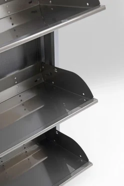 KARE Schuhkipper Caruso 5-er silber/geflext