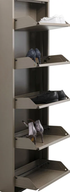 KARE Schuhkipper Caruso 5-er Taupe