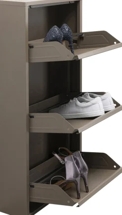 KARE Schuhkipper Caruso 3-er Taupe