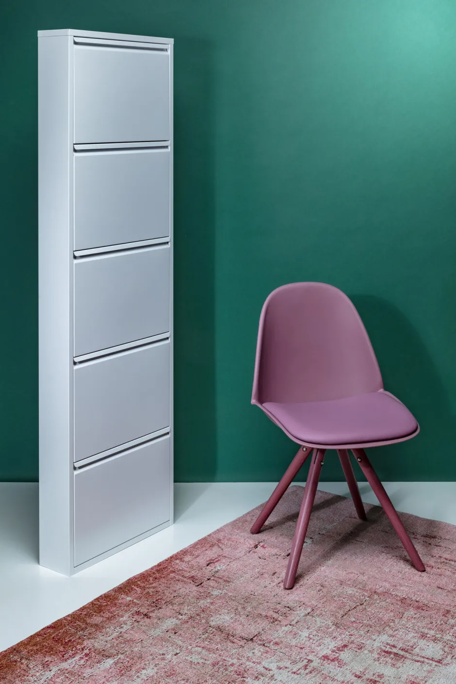 KARE Schuhkipper Caruso 5-er Weiß