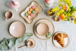 KARE Servierplatte Nala Rosa 17x26cm