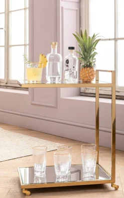 KARE Servierwagen Classy Gold