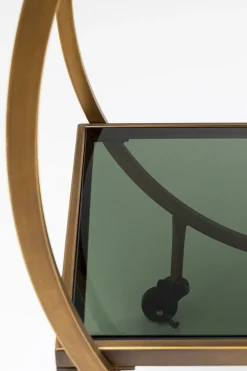 KARE Servierwagen Loft Brass