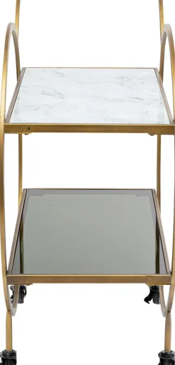 KARE Servierwagen Loft Brass