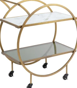 KARE Servierwagen Loft Brass