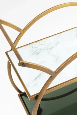 KARE Servierwagen Loft Brass