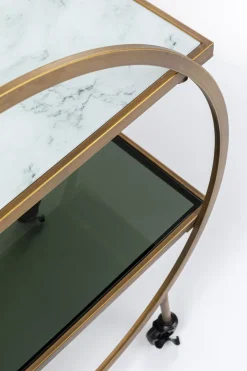 KARE Servierwagen Loft Brass