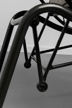 KARE Sessel + Hocker Vienna Swing Beige