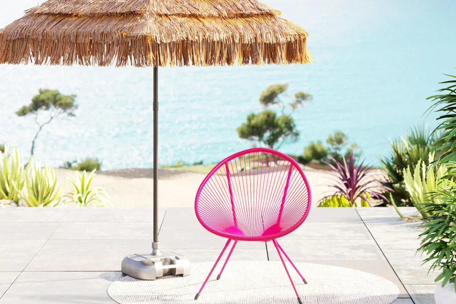 KARE Sessel Acapulco Mono Pink