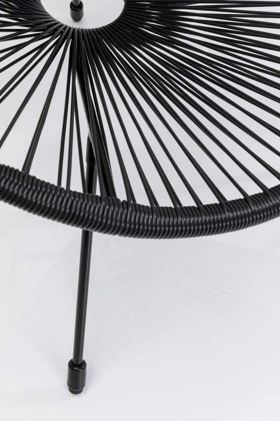 KARE Sessel Acapulco Mono Schwarz 2/Set