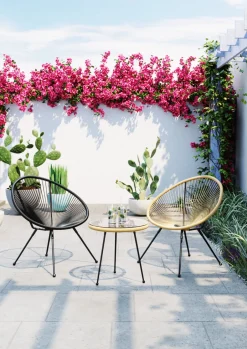 KARE Sessel Acapulco Mono Schwarz