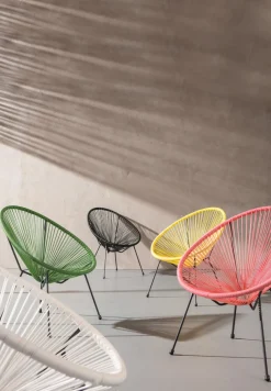 KARE Sessel Acapulco Mono Schwarz