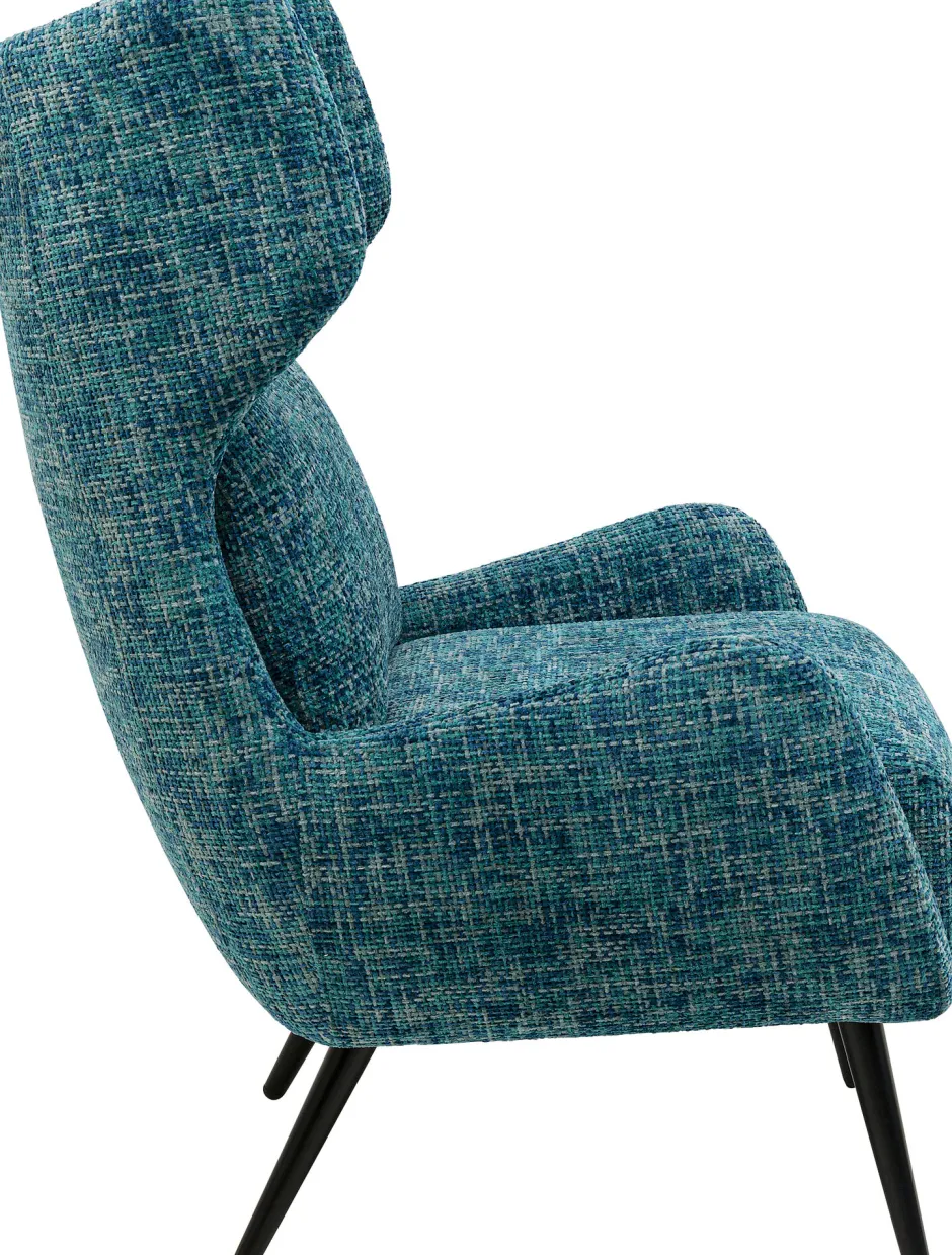 KARE Sessel Arne Hellblau