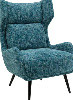 KARE Sessel Arne Hellblau