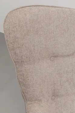 KARE Sessel Black Vicky Hellbraun