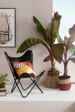 KARE Sessel California Leder Schwarz