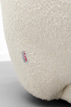 KARE Sessel Dreamy Boucle Creme