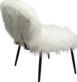 KARE Sessel Hairy Weiß
