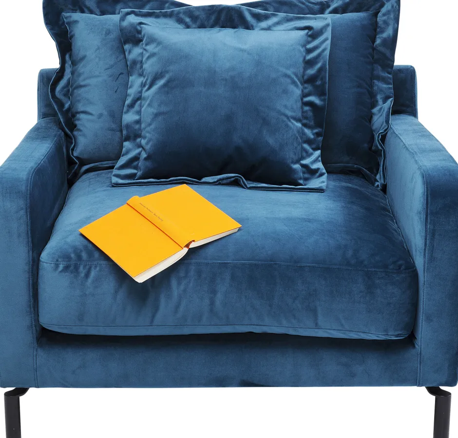 KARE Sessel Lullaby Petrol