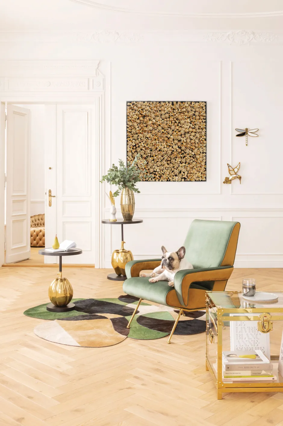 KARE Sessel Luna High Grün