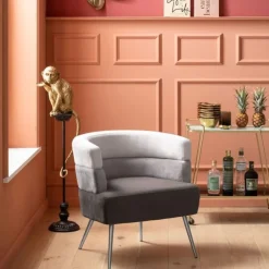 KARE Sessel Sandwich Grau