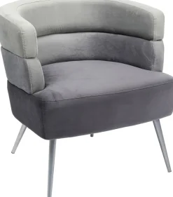 KARE Sessel Sandwich Grau