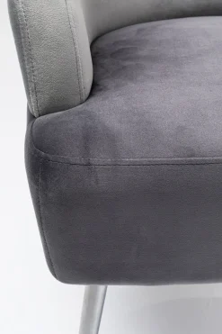 KARE Sessel Sandwich Grau