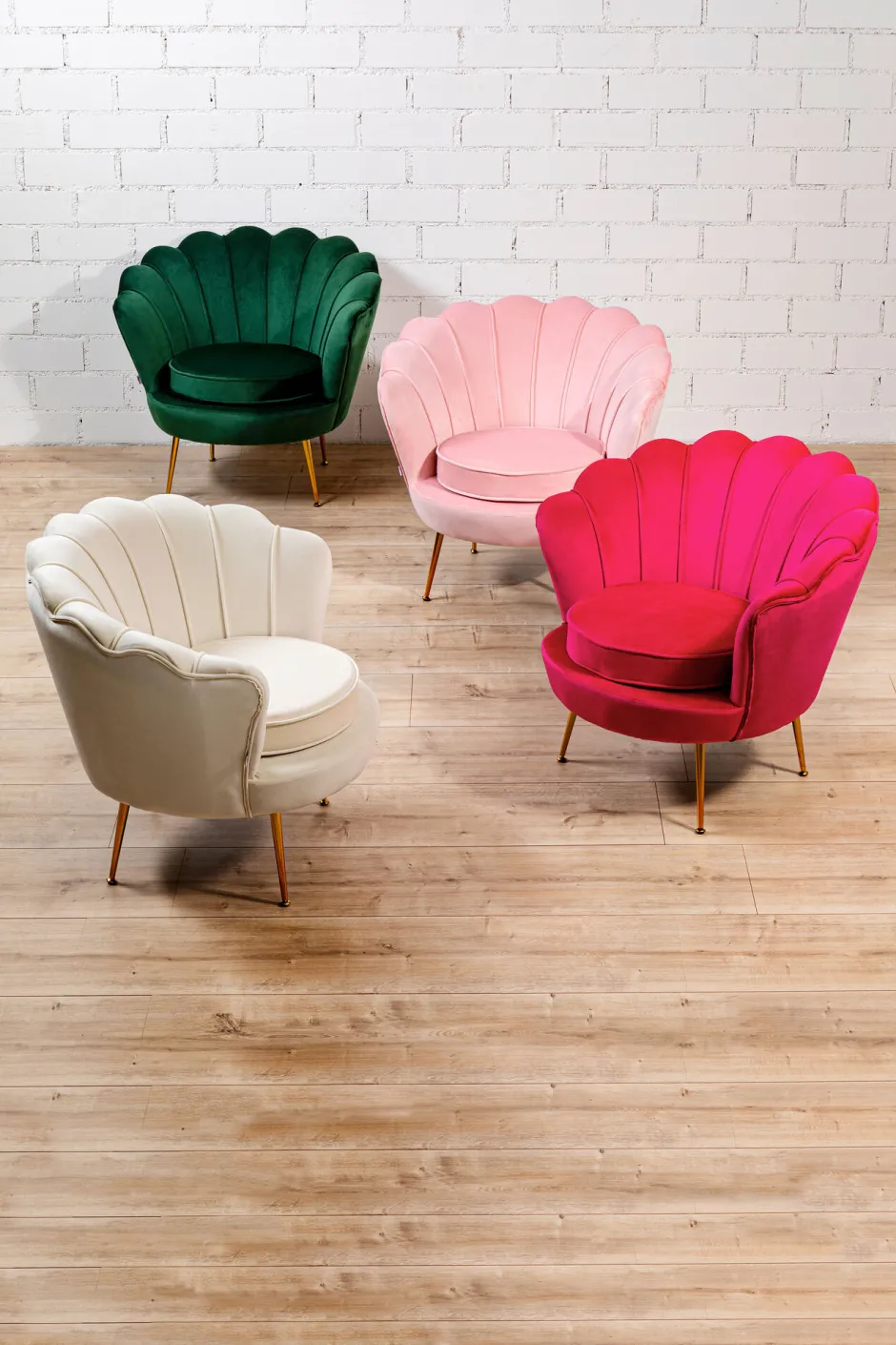 KARE Sessel Water Lily Dunkelgrün