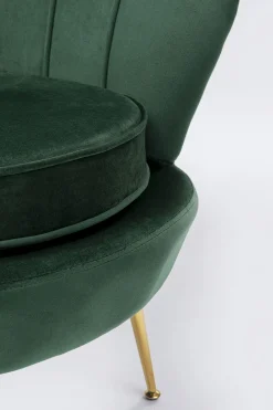 KARE Sessel Water Lily Dunkelgrün