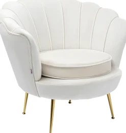 KARE Sessel Water Lily Gold Beige