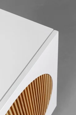 KARE Sideboard Atomic Weiß 183x76cm